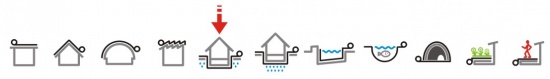 piktogram – vlhkost